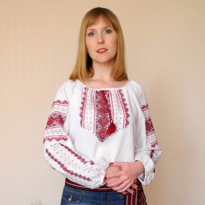 Embroidered blouse "Myroslava"